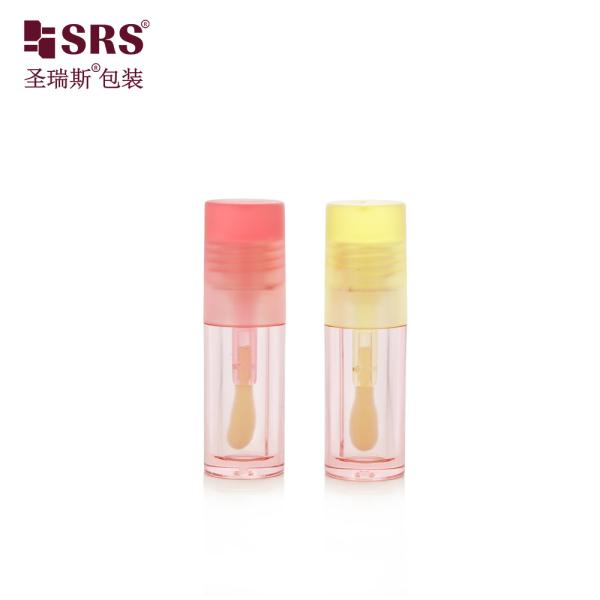 G1184 Paint Gradient Color Customize Plastic Lipgloss Tube Packaging Skincare Serum Bottle