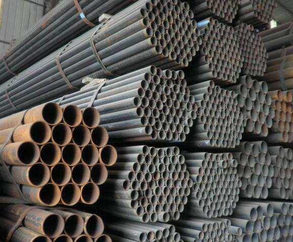 Low Carbon Welding Black Steel Pipe , Square Rectangular Hollow Section Steel Tube