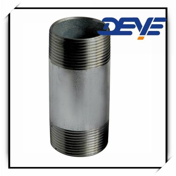 STEEL NIPPLE HOT.DIPPED GALVANIZED BSPT THREAD