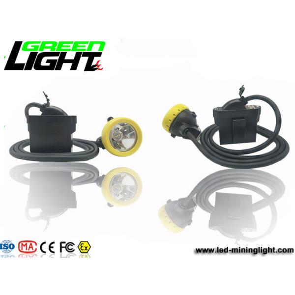 Waterproof IP68 6.6Ah 1000Lux Underground Miners Helmet Lamp