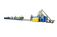 5-19mm PP prendem com correias a linha 250m/Min Plastic Strap Making da extrusão da faixa