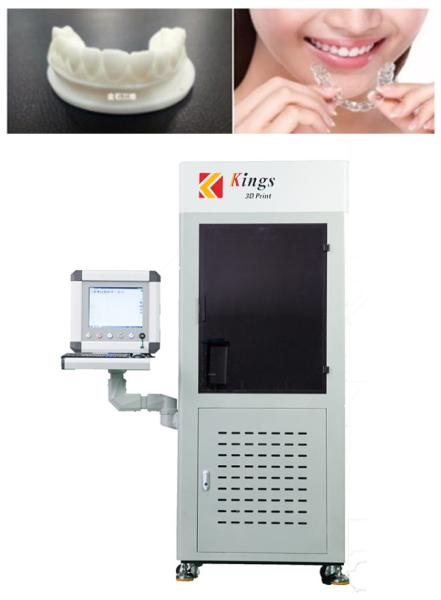 Large Size SLA Resin Printing Machine Object 3d Printer 1.2KVA Rated Dissipation