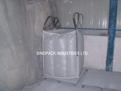Peneire à prova de 4-Panel confundir saco, industrial 1 tonelada de massa Sacos com cabos de enchimento