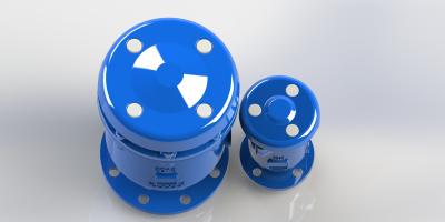 Válvula da liberação da pressão de ar da área do fluxo completo, tipo válvula da flange de escape de aço inoxidável do ar do flutuador