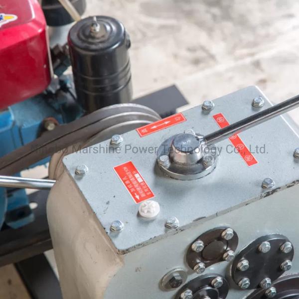 Gasoline Underground Cable Winch Puller Electrical Wire Pulling Machine