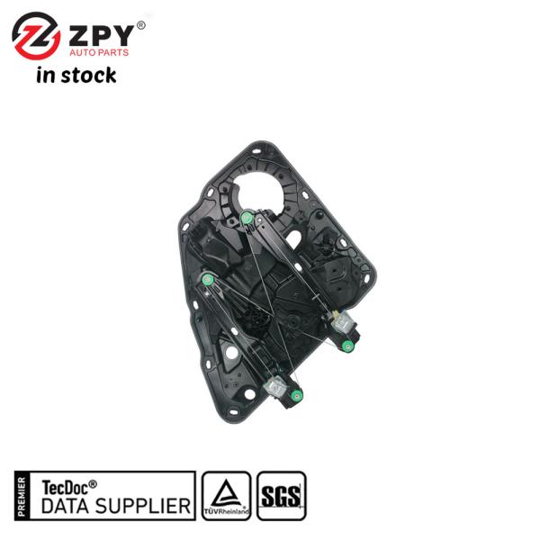 ZPY 7P6839461 Window Regulator Frame With Door Panel Rear L (Small Speaker) For Porsche Cayenne Turbo