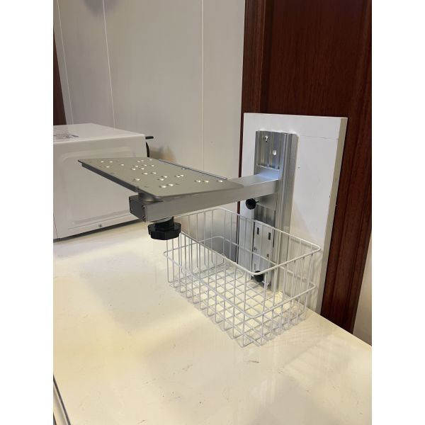 Medical Bracket Wall Mount Standing Wall Hardware Bracket for Medical Machine Patient Monitor