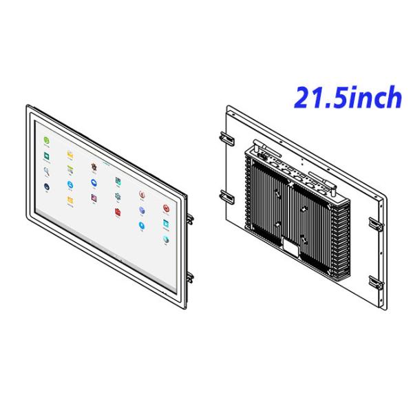 21.5-Inch Large Format Android Screen for Smart City Projects and Digital Signage