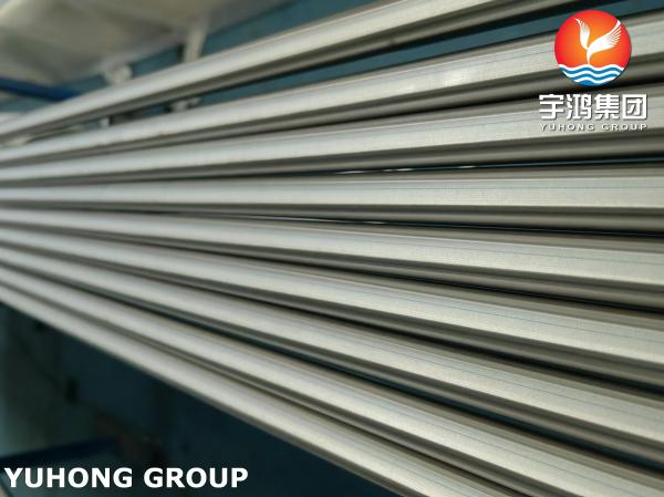 ASTM A249 TP304 Stainless Steel Welded Heat Exchanger Tube Bright Annealed