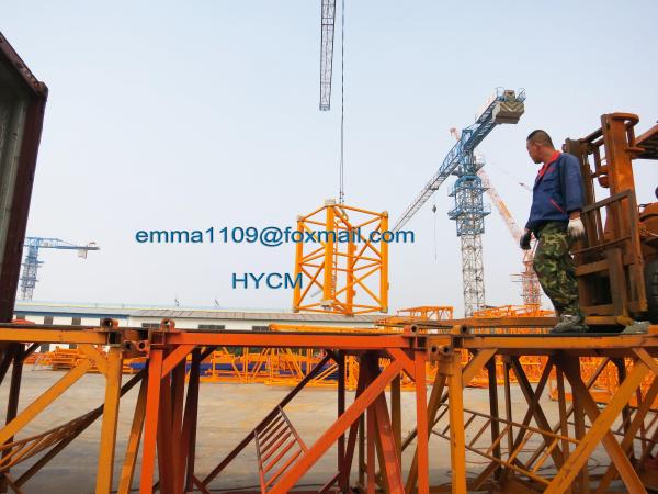 Square Tube Mast Section Spare Parts 1.6*2.5m for QTZ63 Building Cranes Tower