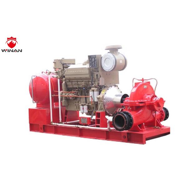 Packaged Fire Fighting Pump Engine Jockey Pressure Vessel 4-20 Bar Head