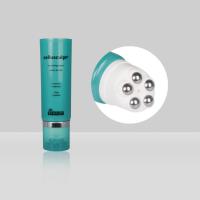 Plástico cosmético de encargo de los tubos D50mm de la loción redondo formado con la bola de acero inoxidable del masaje