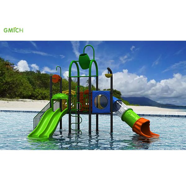 EU Standard Big Water Slide Hotel Pool Water Slide Beach Spray Playground Equipment