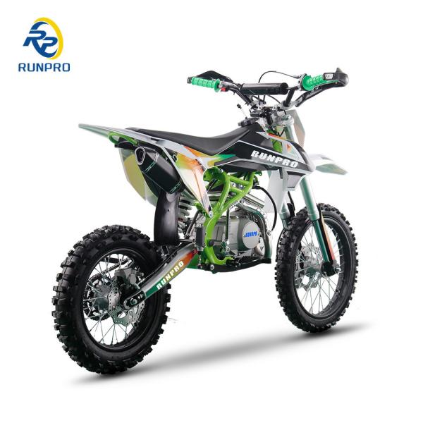 140cc Dirt Bike para Adolescentes Transmissão Manual e Alta Altura do Assento