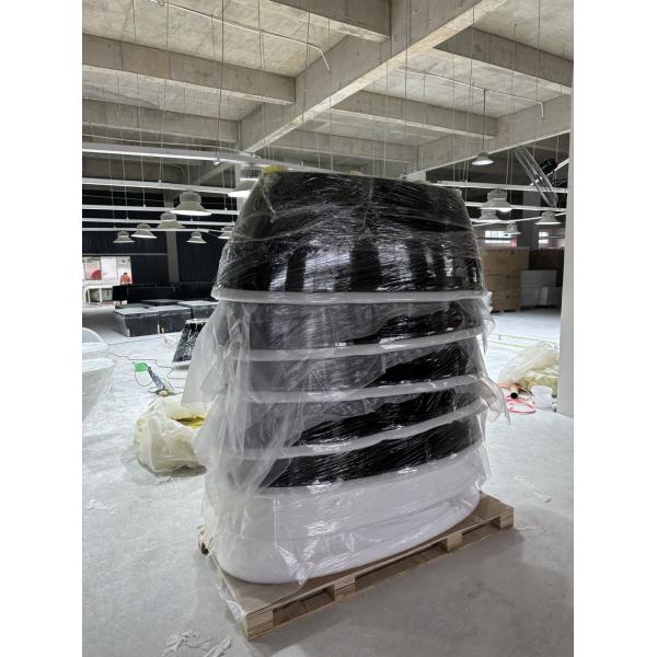 30-Day Return Policy Egg Shape Acrylic Freestanding Bathtub with Bulk Loading Option