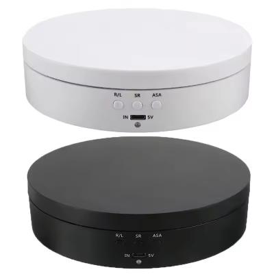 Multifunctional Retail Electric Rotating Display Stand For Goods 13.8*13.8*3.5cm