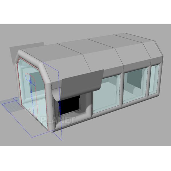 Air Sealed Frame Inflatable Spray Paint Booth Tent For Car Washing