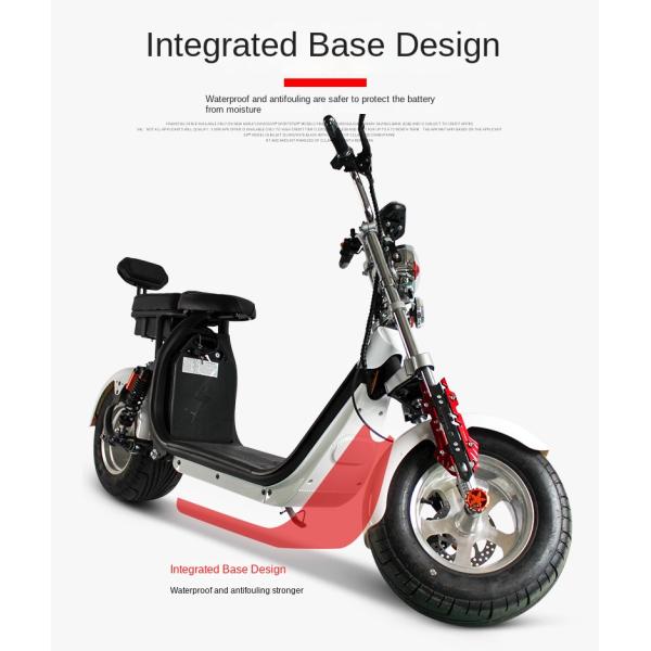 Brushless Controller Electric Two Wheel Waterproof Scooter E Mobility Scooters Made