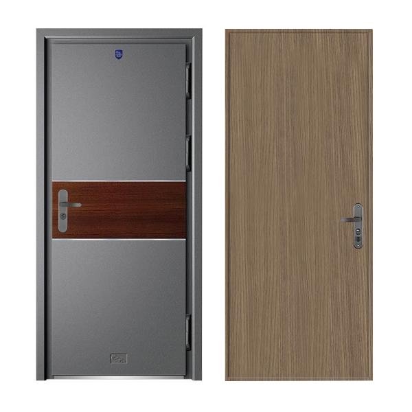 A entrada exterior abriga o dobro moderno Front Doors Residential Aluminum Door