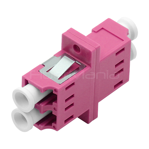 Волоконно-оптические адаптеры для центра обработки данных OM4 Multimode LC LC Duplex Adapter