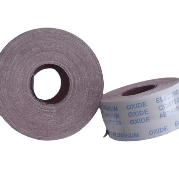Tear Resistant Abrasive Cloth Roll Backed Sandpaper 60-600 Grit