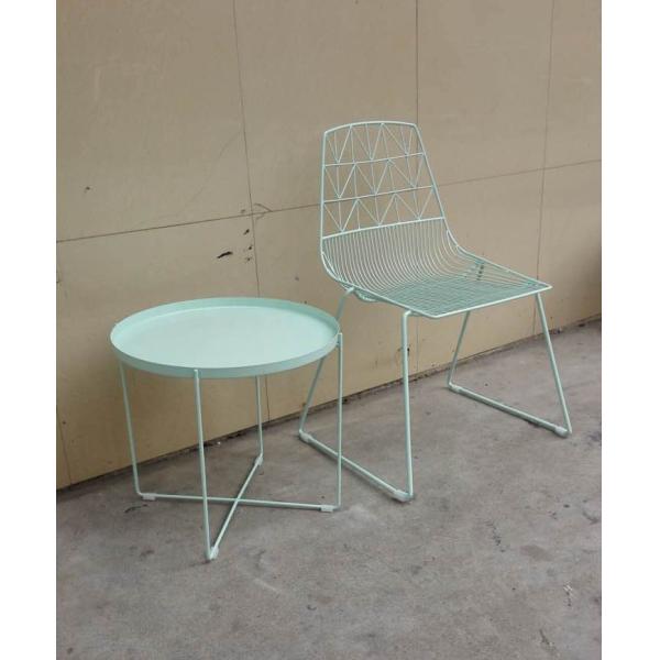 Modern Metal Wire Wedding Dining Chairs Steel Bertoia Dining Chair