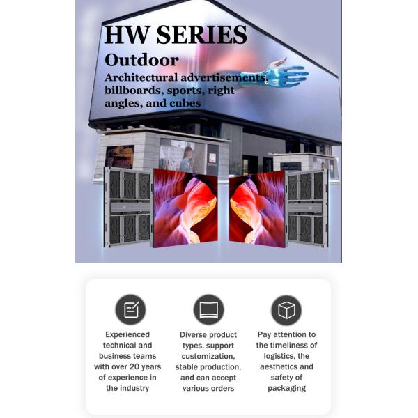 Led Display Screen For Advertising Outdoor Wedding Advertising P8 Outdoor LED Video Screen With Panel Size