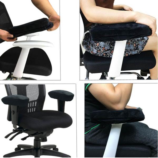 Office Chair Arm Pads Universal Cushion Covers Elbow Pillow for Armrest