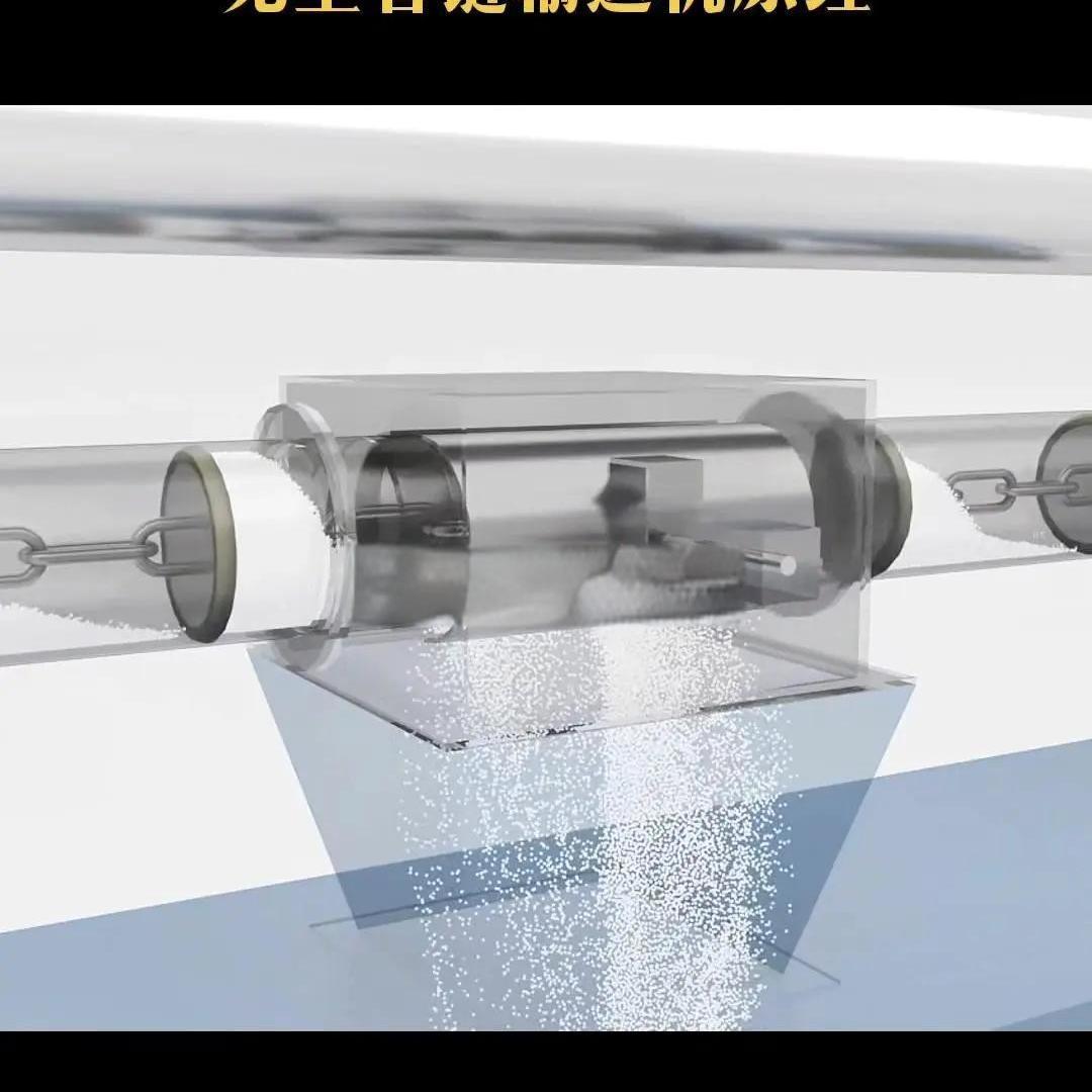 Stainless Steel Chain Conveyor System , Enclosed Tubular Chain Conveyor Machine