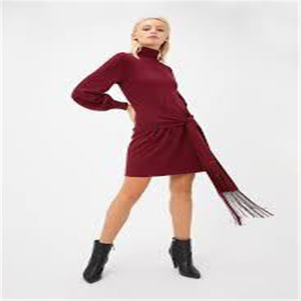 winter Ladies Long Sweater Dress black navy Turtleneck Sweater Outfit