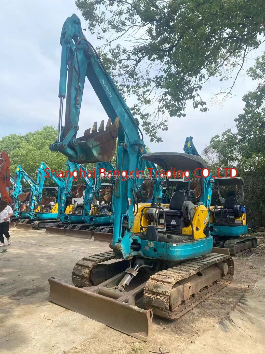 Used KUBOTA KX155 Mini Excavator with 5ton Operating Weight