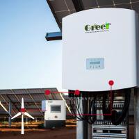 Sistema Solar Grid Tie de 1kW-100kW com Port RS485 LCD Display Net Metering