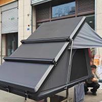 Camper sur le toit en aluminium sur mesure, adapté à 2-3 personnes
