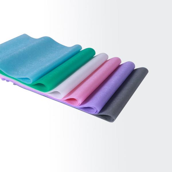 Colorful Soft PP Spunbond 3ply Face Mask Non Woven Fabric For Medical Products