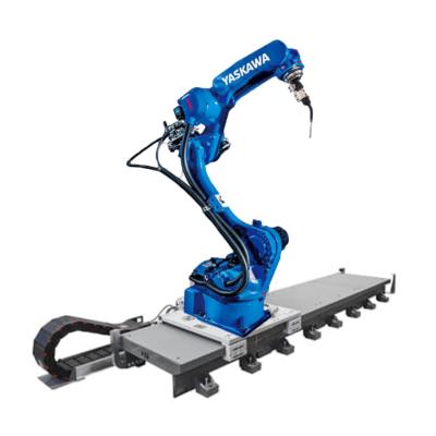6 robô industrial do braço YASKAWA AR1440 do robô de Aixs com o trilho linear do robô para a soldadura de ARCO