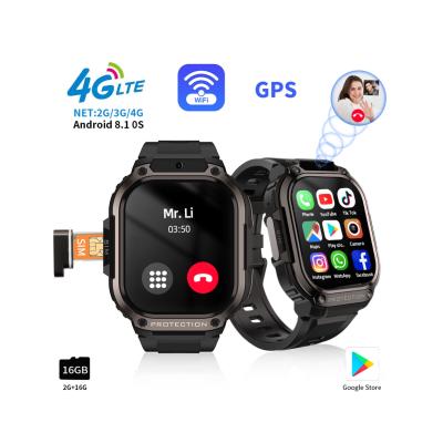 DM63 SmartWatch Battery 1000mah , 5G Sim Card Smart Watch AMOLED Screen 2.13 Inch