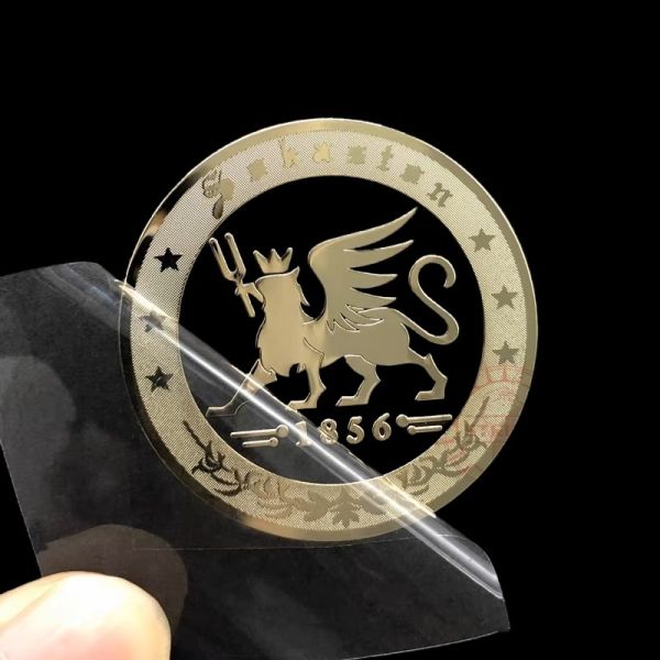 Custom Electroformed Nickel Transfer Logo Stickers - Ultra-Thin Pure Nickel Material with Easy Cold Transfer Application and Multiple Color Options