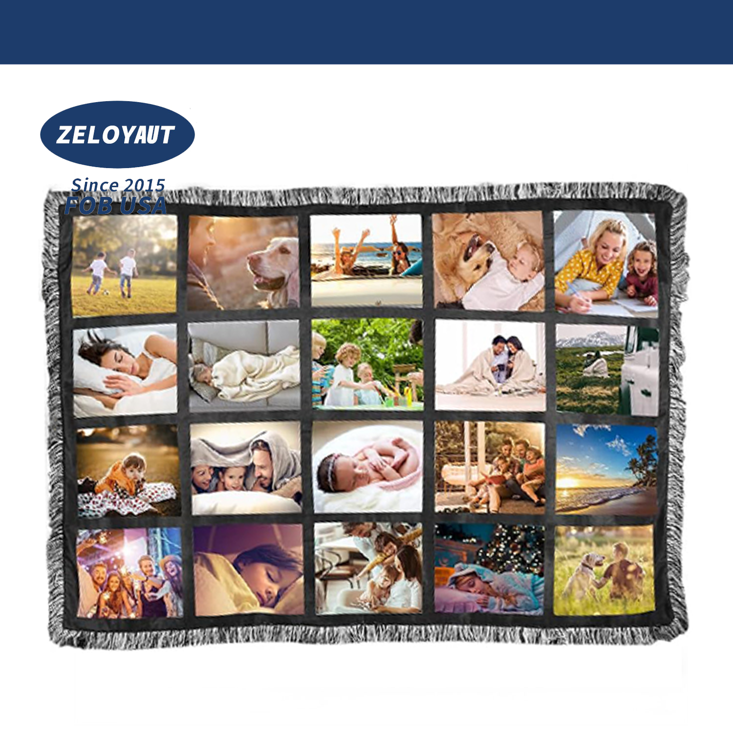 F0B USA Sublimation Blanks Colorful and Leopard  Throw Blankets 100 Polyester and Velvet Blankets for Home Decorate