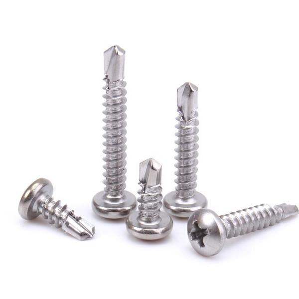 DIN7504 Standard Corrosion Resistance Phillips Pan Head Self Drilling Screw