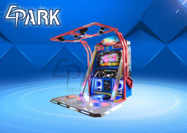 Plastic 400W Pump It Up Arcade Dance Machine Coin Acceptor