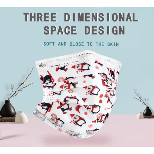 Маска ткани моды Санта Клауса снеговика многоразовая Washable для ODM OEM детей
