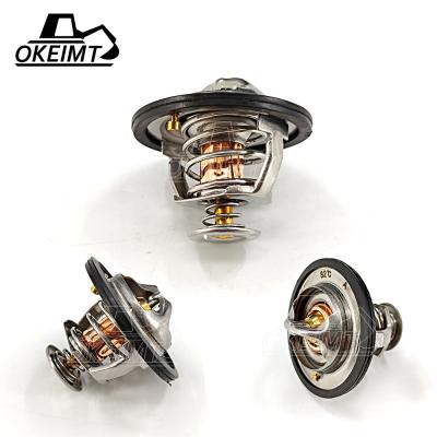 Excavator Engine Thermostat 8-97361770-0 For Isuzu 4JG1-82°