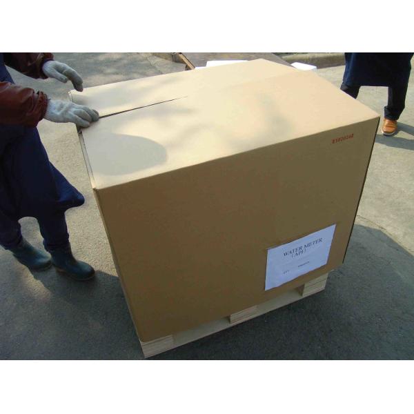 Brass Tubing Potable Water Flow Meter , Ultrasonic R500 Industrial Water Meter