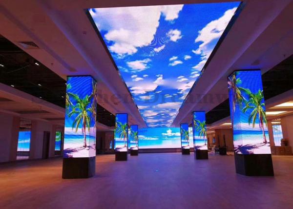 P2.5 High Definition LED Video Wall , Indoor Led Display Rental For Advertising