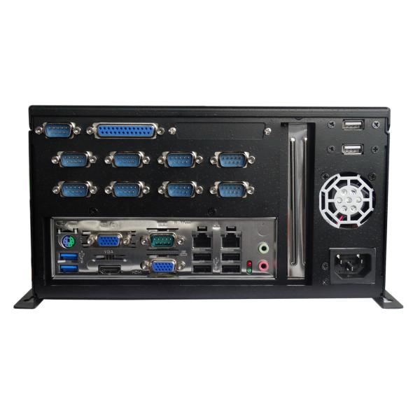 Embedded Industrial PC 1 PCI Or PCIE Extension I3 I5 I7 CPU Multiple Serial Ports