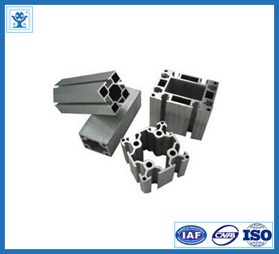 Silver industrial aluminium profiles , Anodized Aluminum Extrusions OEM / ODM