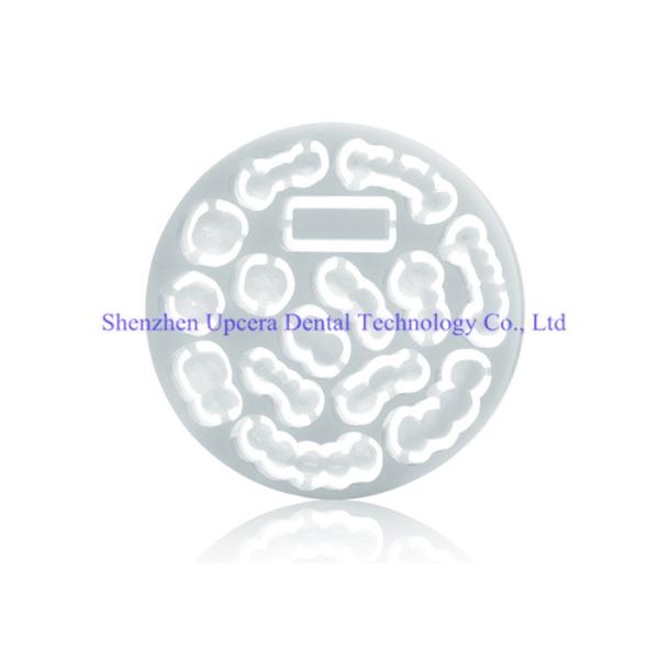 ST - White Zirconia Blocks For Cerec , Zirconia Dental Material Zirconia Disk