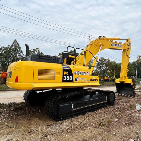 Used Komatsu PC350-7 Excavator 1.4m3 Capacity Bucket 605L Large Fuel Tank