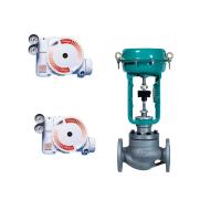 Válvula de control de asiento único de cambio rápido de la marca ChuanYi con posicionador HART digital 3200MD