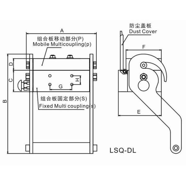 12GPM Flush Face Hydraulic Quick Couplers Connect Under Pressure Zinc Nickle Plate